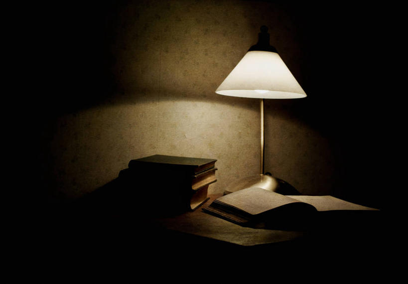 无人,横图,室内,桌子,新西兰,堆叠,教育,灯,灯罩,打开,摄影,照亮,开启,书,彩图