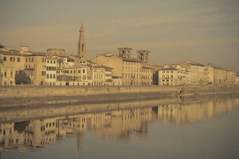 无人,横图,室外,白天,河流,建筑,意大利,反射,云,天空,摄影,托斯卡纳区,亚诺河,彩图