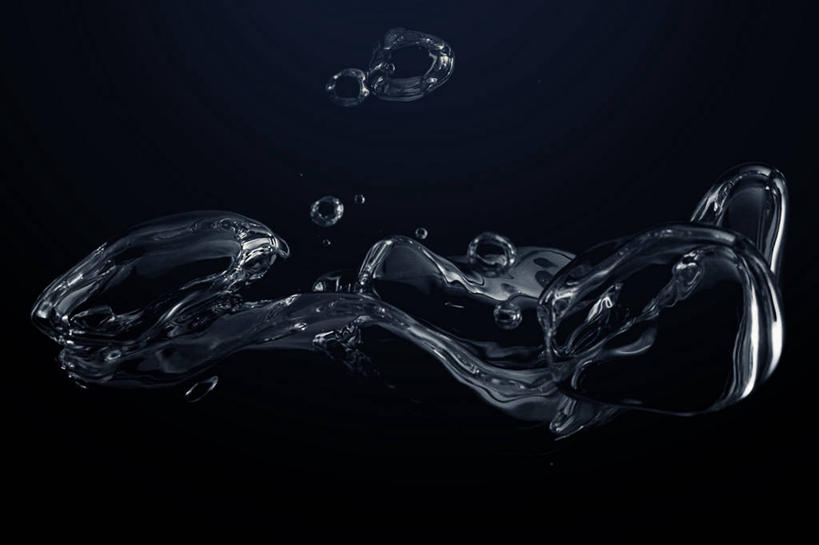 无人,横图,特写,水,约旦,黑色背景,泡泡,摄影,纯净,彩图,影棚拍摄