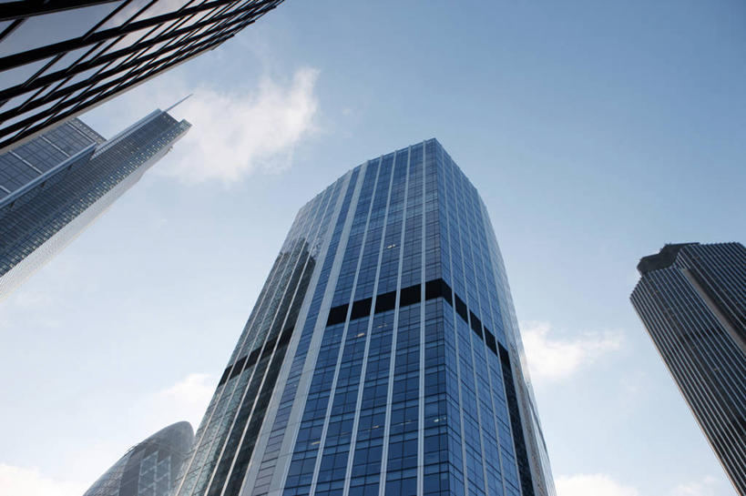 无人,横图,室外,白天,仰视,城市,建筑,摩天大楼,英国,云,首都,伦敦城,天空,摄影,发展,瑞士再保险塔,彩图,低角度拍摄