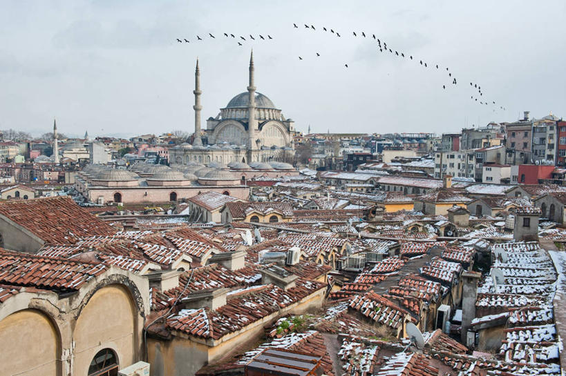 无人,横图,室外,白天,度假,美景,城市风光,城市,建筑,欧洲,许多,鸟类,屋顶,景观,很多,娱乐,飞,天空,享受,休闲,景色,放松,摄影,圆顶建筑,土耳其文化,伊斯坦布尔,大巴扎,彩图