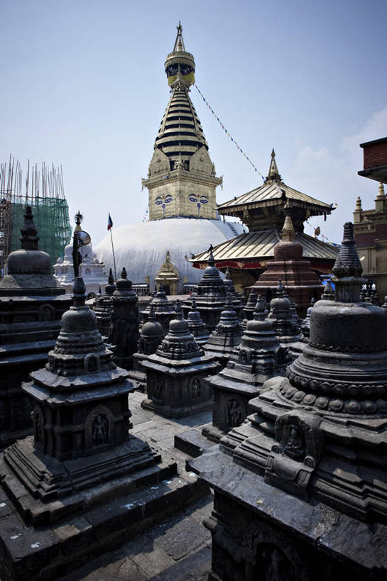 无人,寺庙,竖图,室外,特写,白天,建筑,尼泊尔,云,首都,佛塔,天空,摄影,佛教,手艺,东亚文化,加德满都,苏瓦扬布拿佛塔,彩图
