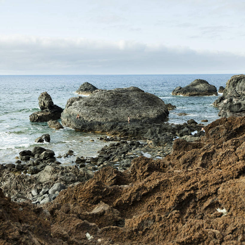无人,方图,室外,白天,海洋,石头,水,西班牙,水平线,云,天空,自然,摄影,岩层,加那利群岛,耶罗岛,大西洋群岛,海滩,岩石,彩图