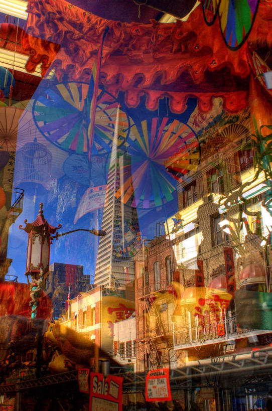 无人,竖图,室外,仰视,城市,建筑,路灯,庆祝,装饰,唐人街,黄昏,摄影,照亮,加利福尼亚,旧金山,低角度拍摄,传统文化