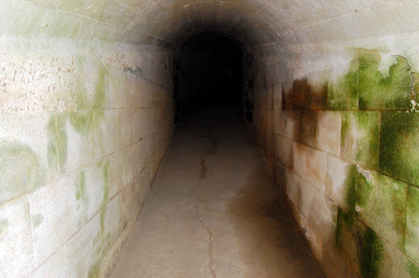 无人,横图,室内,白天,消失点,神秘,建筑,首尔,韩国,隧道,拱门,首都,监狱,摄影,死亡,朝鲜半岛,处决