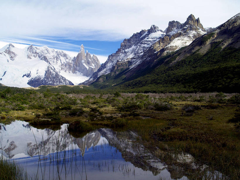 无人,横图,室外,白天,旅游,度假,湖,美景,山,山脉,阿根廷,反射,地形,景观,娱乐,风景,自然,享受,休闲,景色,南美,放松,摄影,宁静,国家公园,自然风光,巴塔哥尼亚,圣克鲁斯省,旅行,郊野公园