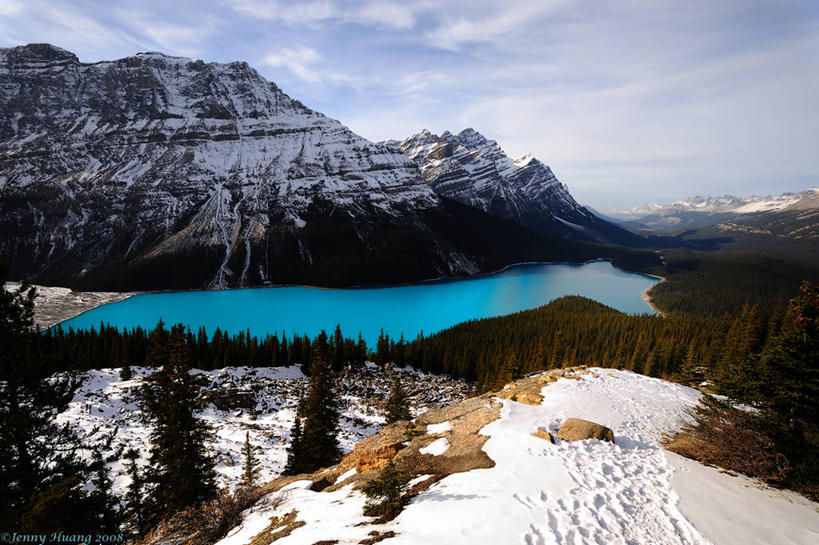 无人,横图,室外,白天,湖,美景,森林,山,雪,加拿大,景观,风景,自然,景色,摄影,宁静,国家公园,自然风光,班夫国家公园,常绿树,亚伯达,针叶树,旅行