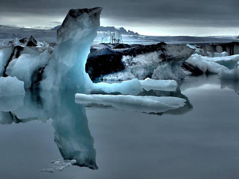 无人,横图,室外,湖,雪,欧洲,冰岛,反射,冰,黎明,宏伟,寒冷,摄影,环境,北欧,冰河,冰岛共和国,自然地理
