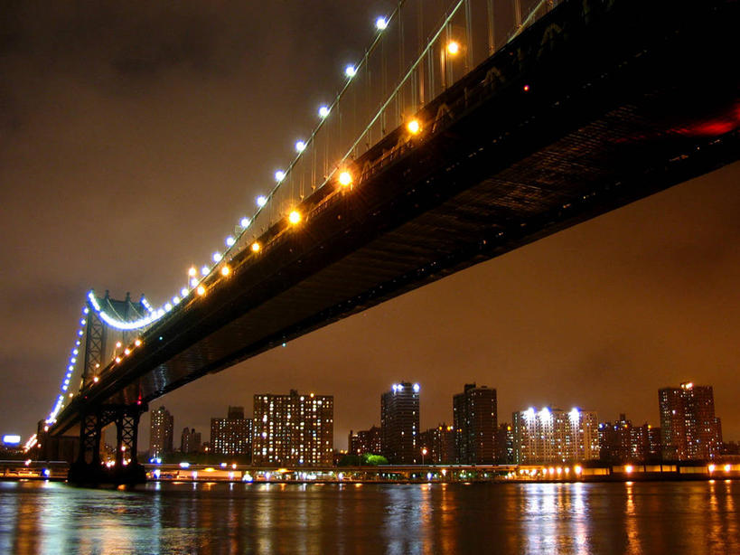无人,横图,室外,夜晚,度假,河流,美景,天际线,城市风光,城市,建筑,摩天大楼,纽约,美国,景观,桥,曼哈顿,光亮,联系,娱乐,地标建筑,享受,休闲,办公大楼,景色,放松,工业,运输,摄影,吊桥,照亮,工程,北美,北美洲,美洲,纽约市,纽约州,帝国之州,帝国州,北亚美利加洲,亚美利加洲,曼哈顿桥,布鲁克林,旅行,下东城,美利坚合众国,曼哈顿区,纽约县,曼哈顿岛,东河