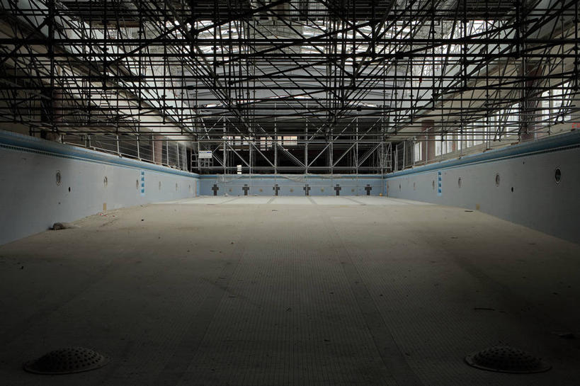 无人,体育馆,游泳池,运动场,横图,室内,室外,寂寞,建筑业,技术,建筑,法国,联系,设备,体育场,脚手架,施工,交通工具,机械,工业,摄影,工程,载具,中欧,运动馆,工作车,施工车