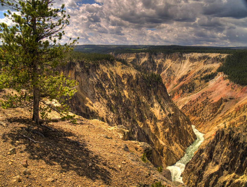 无人,横图,俯视,室外,白天,旅游,度假,河流,美景,峡谷,美国,地形,景观,云,娱乐,大峡谷,树,风景,天空,自然,享受,休闲,景色,放松,摄影,宁静,环境,亚利桑那,北美,北美洲,国家公园,自然风光,边界,美洲,怀俄明,大峡谷国家公园,北亚美利加洲,亚美利加洲,地质学,黄石河,自然地理,高角度拍摄,美利坚合众国