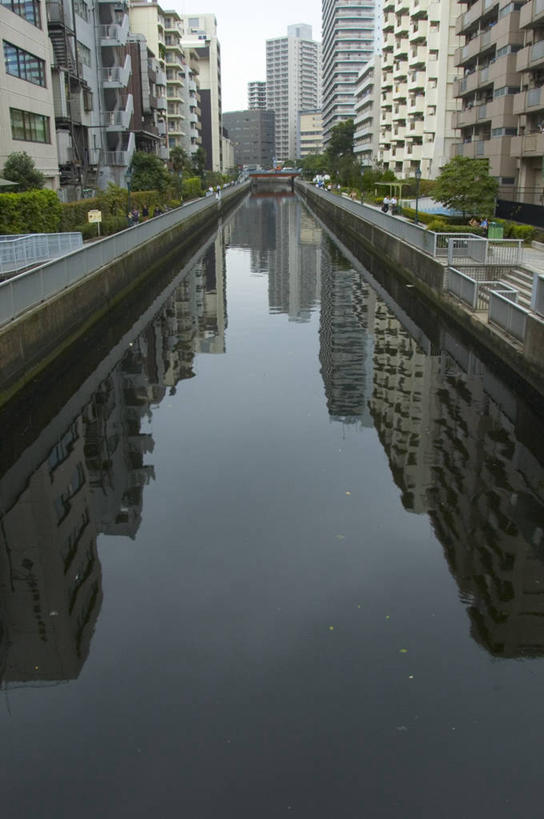 无人,竖图,室外,白天,水,建筑,东京,日本,日本文化,反射,流水,关东地区,首都,摄影,运河,东亚,旅行
