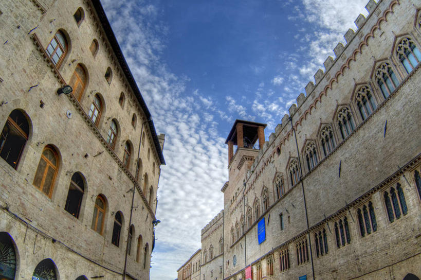 无人,横图,室外,白天,重复,城市,建筑,意大利,云,历史,天空,摄影,南欧,意大利文化,佩鲁贾,旅行