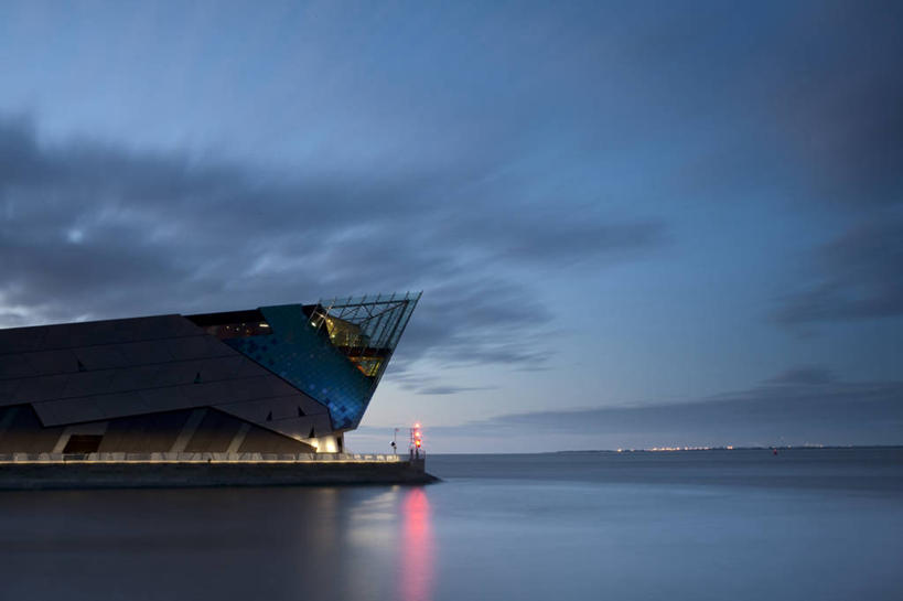 无人,横图,室外,海洋,水,船,客轮,英国,反射,云,光亮,黎明,英格兰,风景,天空,运输,摄影,宁静,照亮,客船,北欧,北海,约克郡,旅行