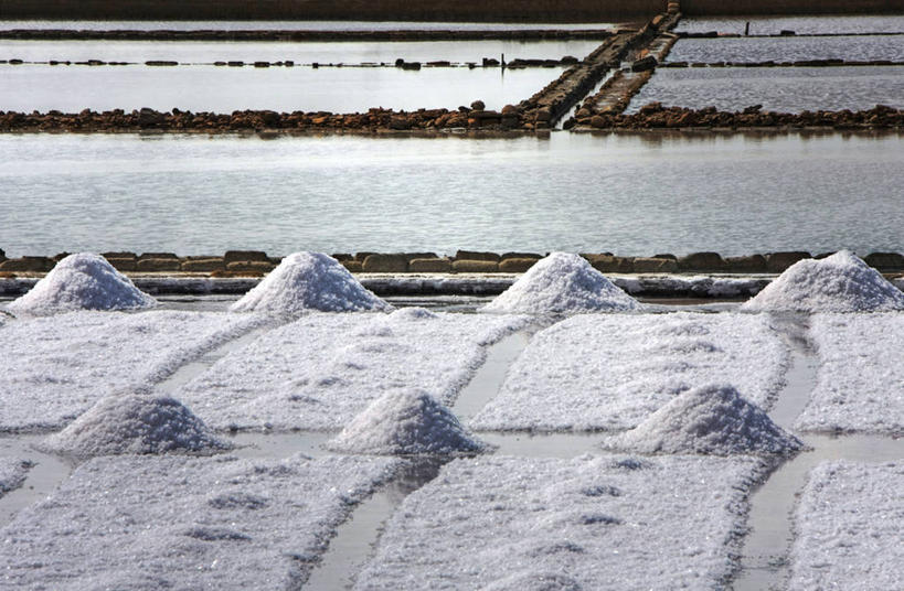 无人,横图,室外,白天,采矿业,湖,意大利,一排,整齐,地形,排列,工业,摄影,堆,西西里,队列,南欧,盐矿,盐滩,彩图