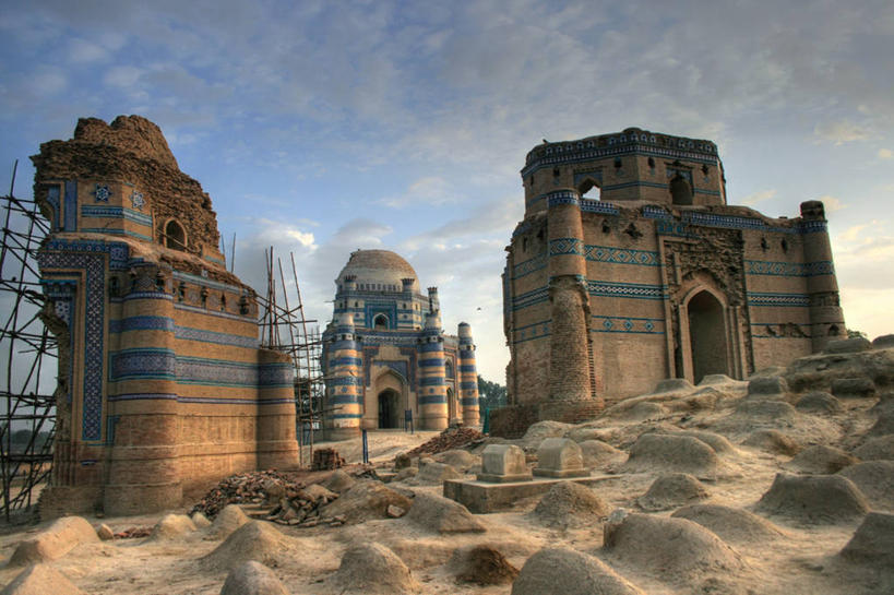 无人,横图,室外,白天,建筑,巴基斯坦,废弃,沙子,废墟,脚手架,摄影,报废,废物,丢弃,放弃,抛弃,摈弃,旁遮普,彩图,旅行,屏弃,摈斥,摒除,传统文化,过去