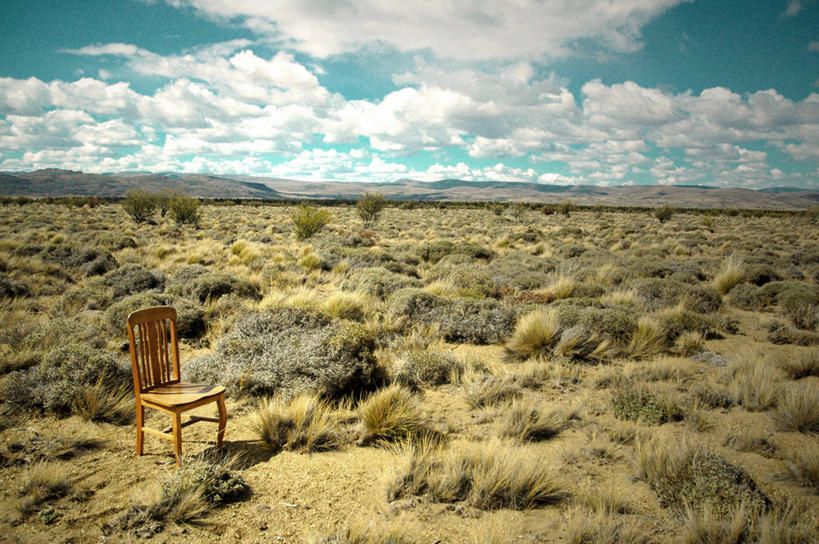 无人,横图,室外,白天,异乎寻常,椅子,阿根廷,地平线,云,辽阔,地面,一个,风景,广阔,摄影,单个,宁静,一望无际,延伸,天地相交,巴塔哥尼亚,无边无际,一马平川,巴里洛切,彩图,独处