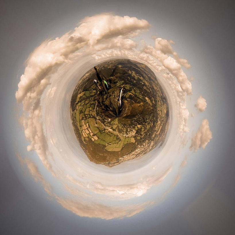 无人,方图,室外,白天,爱尔兰,圆形,地形,田地,云,摄影,想象,漩涡形,想法,彩图