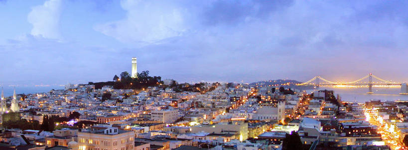 无人,横图,全景,室外,度假,美景,山,城市风光,城市,建筑,景观,云,桥,娱乐,享受,休闲,景色,放松,摄影,照亮,住房,海湾大桥,彩图