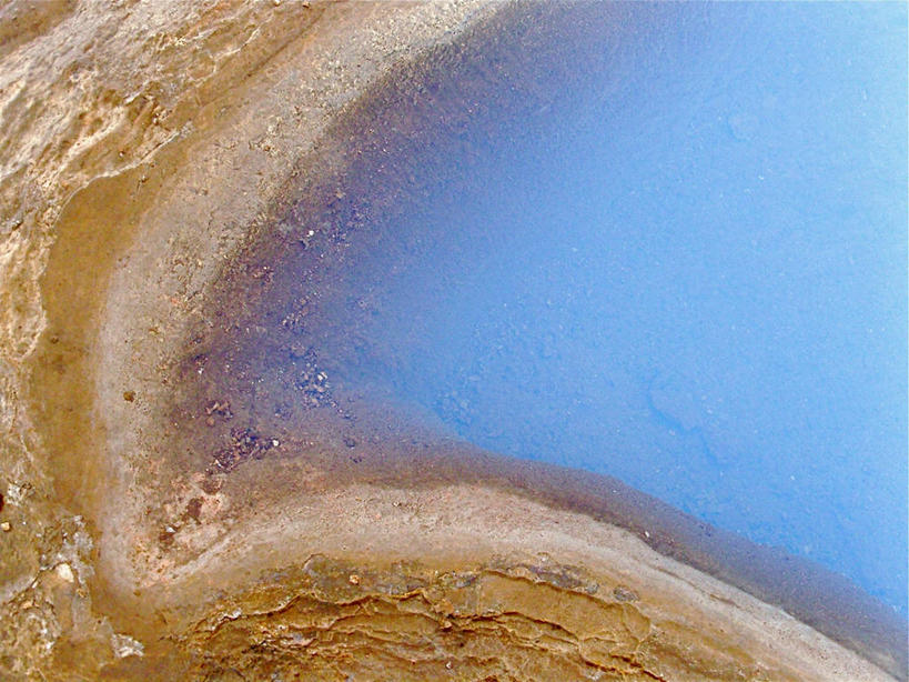 无人,横图,俯视,航拍,室外,白天,湖,欧洲,冰岛,地形,海岸线,河岸,首都,蓝色,风景,摄影,泥,鸟瞰,北欧,冰岛共和国,间歇泉,雷克雅未克,自然地理,海滩,彩图,高角度拍摄,史托克间歇泉