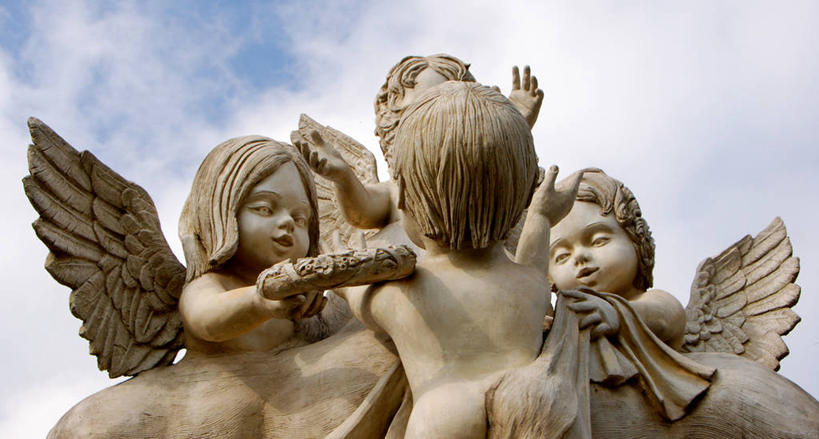 无人,横图,室外,白天,留白,雕塑,阿根廷,天使,标志,雕像,符号,纪念碑,历史,标识,南美,摄影,纪念,留念,宁静,拉丁美洲,怀念,性别符号,灵性,美术工艺,彩图,男性符号,传统文化