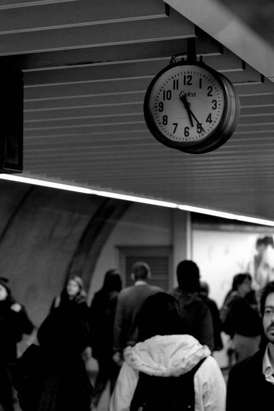 竖图,俯视,航拍,黑白,室外,特写,车站,表,摄影,鸟瞰,圣保罗,钟,高角度拍摄