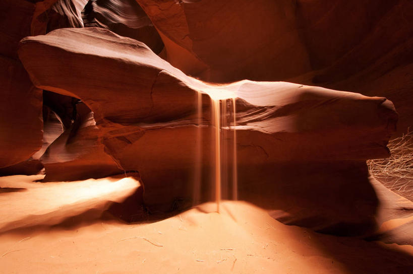 无人,横图,室外,长时间曝光,日光,美国,沙子,自然,摄影,落下,亚利桑那,北美,北美洲,岩层,美洲,亚利桑那州,大峡谷之州,北亚美利加洲,亚美利加洲,犹他,地质学,羚羊峡谷,沙岩,上羚羊峡谷,岩石,彩图,美利坚合众国