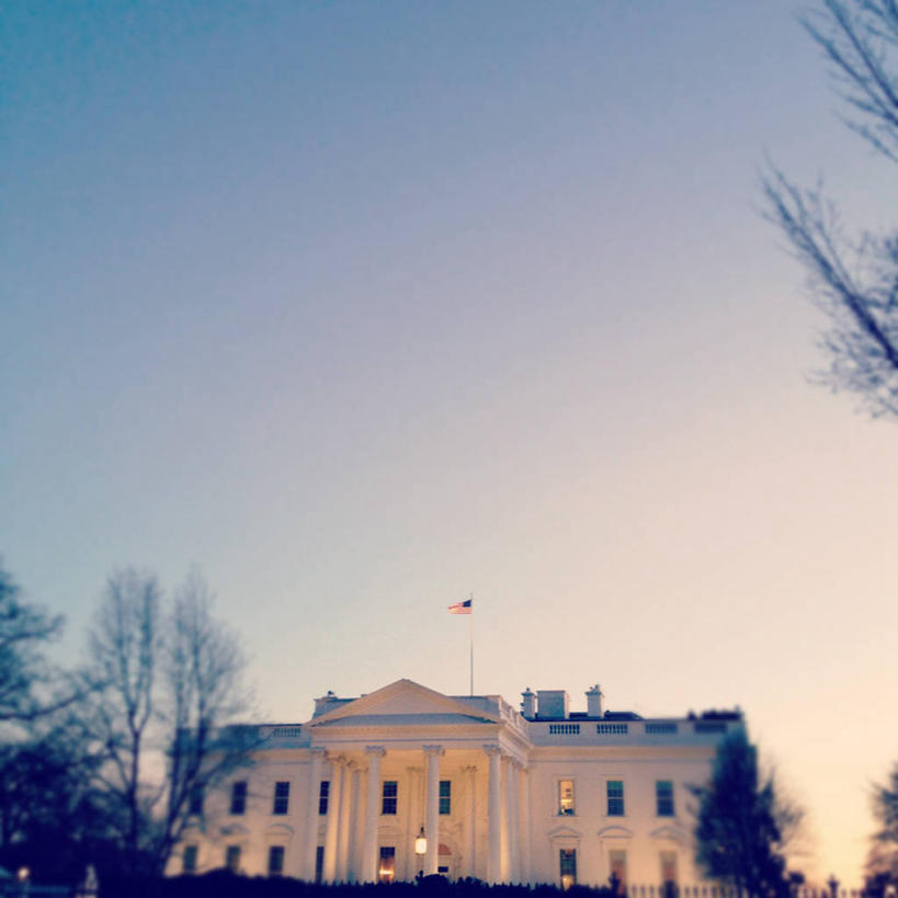 无人,方图,室外,白天,留白,建筑,美国,冬天,首都,历史,天空,黄昏,地标建筑,摄影,照亮,政府大楼,白宫,政府,美国文化,华盛顿特区,彩图