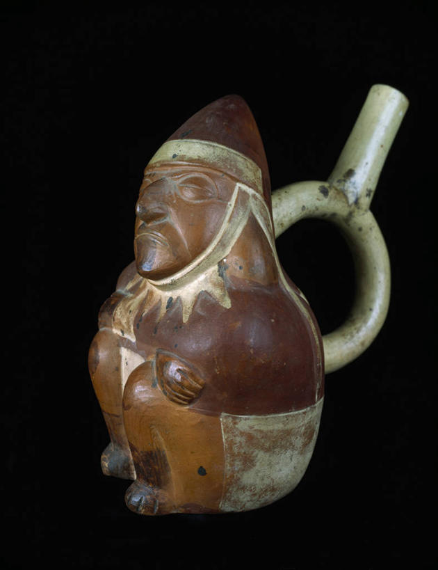 血管,无人,坐,双手交叉,竖图,侧面,黑色背景,标志,符号,陶瓷制品,历史,标识,古代,一个,摄影,单个,双手抱胸,魔鬼,首领,性别符号,古代文明,美术工艺,彩图,影棚拍摄,男性符号,传统文化,拉美文明,过去