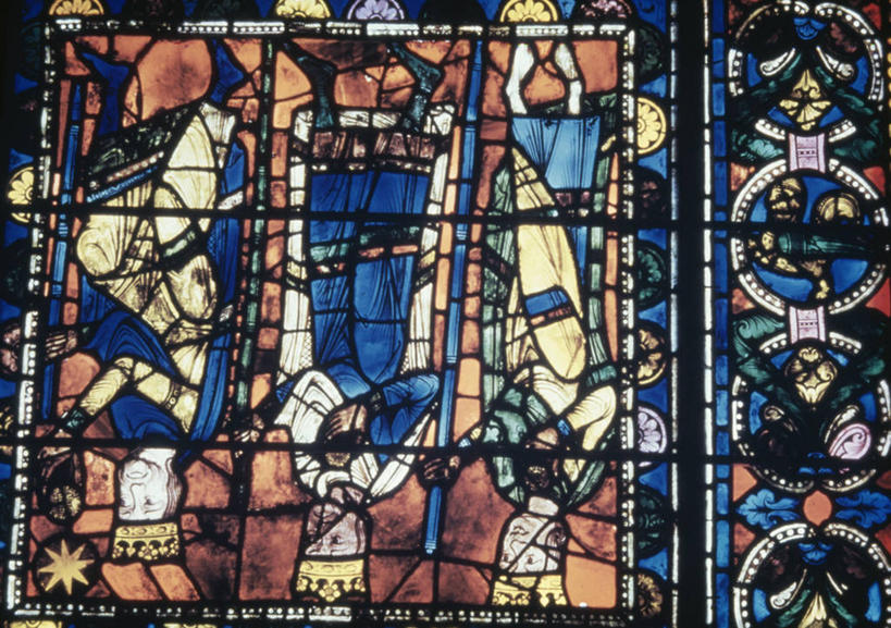 无人,横图,室内,白天,旅途,法国,一排,整齐,标志,符号,标识,排列,摄影,基督教,队列,法国文化,哥特式风格,皇室,性别符号,彩色玻璃,美术工艺,夏特尔大教堂,彩图,男性符号,夏特尔