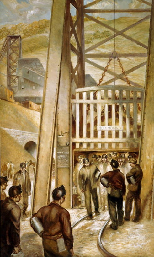 成年人,竖图,插画,室外,白天,绘画,采矿业,数码,科技,油画,阴影,艺术,网络,头饰,许多人,高光,几何,计算机图形,古典,合成,图画,文化,画,工艺品,交换,品味,一群人,工业,矿产,美术,电脑合成图,数码合成图,高雅,合成图,矿物,合伙,漫画,矿工,写实,具体,具象,美学,一致,美术工艺,男人,彩图