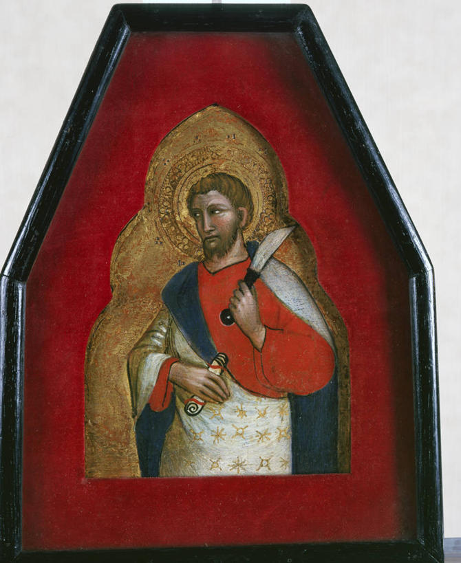 胡须,无人,竖图,白色背景,正面,绘画,光晕,相框,艺术,标志,长袍,符号,古典,拿着,文化,标识,古代,一个,工艺品,刀,品味,摄影,宗教,单个,美术,高雅,基督教,哥特式风格,美学,性别符号,使徒,圣人,胡子,络腮胡,彩图,影棚拍摄,男性符号,名册