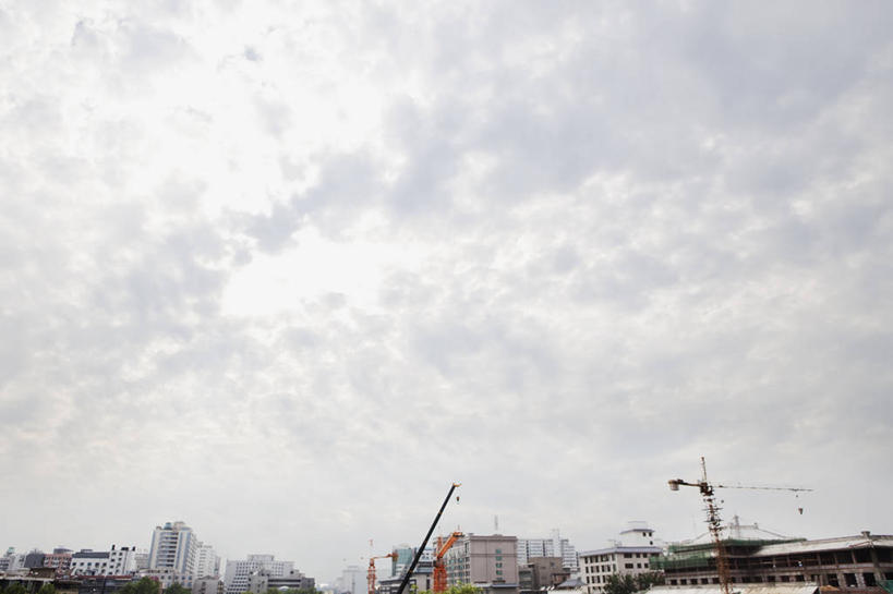 无人,横图,室外,白天,建筑业,城市,建筑,摩天大楼,亚洲,云,天空,摄影,发展,陕西省,彩图