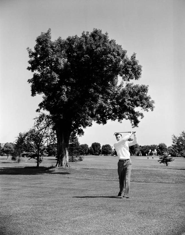 西方人,成年人,一个人,站,举,竖图,黑白,室外,白天,运动,欧洲,纽约,美国,欧洲人,仅一个男性,仅一个人,挥杆,休闲装,高尔夫球场,树,仅一个年轻男性,托,放松,人体,摄影,高尔夫球杆,享乐,四肢,高尔夫球运动,男人,男性,年轻男性,白种人,年轻人,手臂,举起,举手,举着,向上举,向上伸,向上托