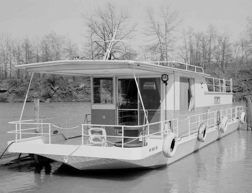 无人,横图,黑白,室外,白天,旅游,湖,河流,美国,运输,摄影,渡轮,旅行,船屋