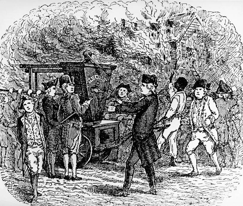 成年人,消防员,横图,黑白,插画,室外,白天,制服,数码,科技,火,阴影,网络,假发,许多人,高光,几何,计算机图形,合成,图画,历史,画,一群人,烟,运输,英文字母,电脑合成图,数码合成图,总统,乔治.华盛顿,合成图,漫画,美国文化,乔治华盛顿,写实,具体,具象,勇气,军事家,政治家,开国总统,美国总统,美术工艺,消防车