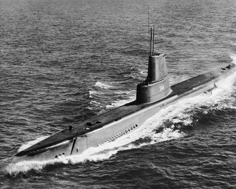 无人,横图,俯视,黑白,室外,白天,海浪,海洋,水,船,军事,波浪,运输,摄影,潜水艇,高角度拍摄,美国军事