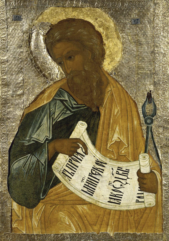 成年人,胡须,一个人,竖图,插画,绘画,智慧,数码,科技,光晕,俄罗斯,仅一个男性,阴影,艺术,网络,标志,符号,文字,字符,字母,高光,几何,计算机图形,古典,合成,图画,拿着,文化,标识,画,工艺品,品味,美术,电脑合成图,数码合成图,图标,高雅,基督教,合成图,漫画,写实,具体,具象,美学,旧约,圣人,灵性,预言家,胡子,络腮胡,半身,彩图,传统服装,殉道者,金叶