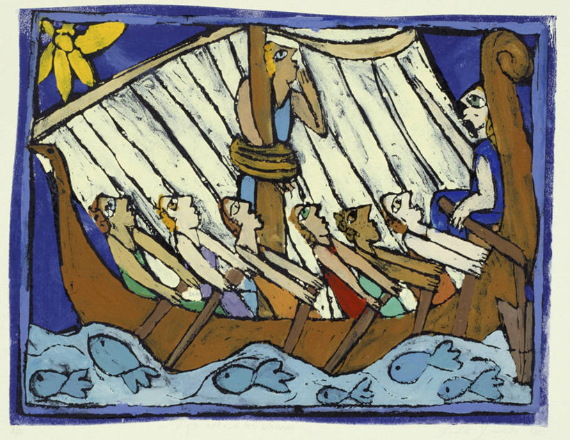 成年人,人群,横图,彩色,插画,室外,白天,绘画,数码,科技,海洋,太阳,船,相框,阴影,艺术,网络,高光,几何,计算机图形,古典,合成,图画,文化,鱼类,画,工艺品,品味,五颜六色,桨,美术,色彩斑斓,电脑合成图,数码合成图,高雅,合成图,五彩缤纷,漫画,希腊神话,写实,具体,具象,美学,五彩斑斓,古希腊,五光十色,特洛伊木马,彩图,奥德赛