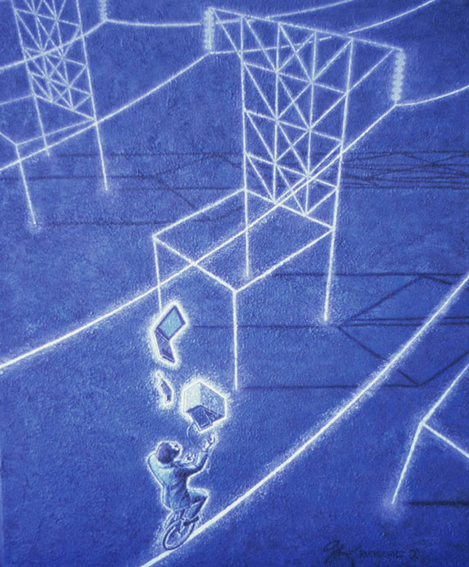 成年人,一个人,商务人士,商务男性,马戏团,竖图,俯视,插画,衬衫,商务,绘画,通讯,风险,笔记本电脑,技术,数码,科技,手机,仅一个男性,阴影,套装,艺术,网络,高光,几何,计算机图形,古典,联系,合成,图画,文化,画,蓝色,工艺品,品味,平衡,美术,电脑合成图,数码合成图,高雅,效率,企业,公司,合成图,商务装,漫画,挑战,想象,工薪阶层,计算机制图,写实,具体,具象,美学,无线电技术,技能,想法,美术工艺,白领,上班族,抛,扔,彩图,高角度拍摄,衬衣,单轮脚踏车,输电塔