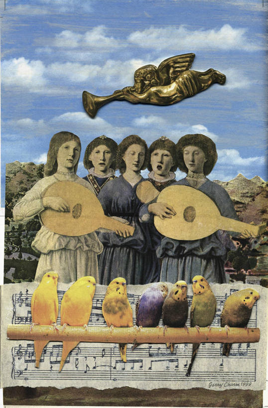 成年人,人群,竖图,插画,室外,白天,蒙太奇,绘画,数码,科技,一排,天使,阴影,艺术,整齐,网络,鸟类,云,乐谱,琵琶,高光,几何,计算机图形,古典,音乐,合成,图画,文化,画,排列,天空,工艺品,品味,栖息,唱,怀旧,协调,美术,电脑合成图,数码合成图,高雅,合成图,队列,音符,音乐人,漫画,写实,具体,具象,美学,想法,长尾鹦鹉,彩图