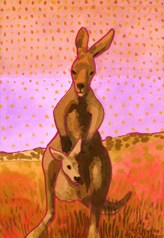 无人,站,竖图,插画,室外,白天,正面,旅游,度假,绘画,数码,科技,美景,哺乳动物,袋鼠,野生动物,阴影,艺术,网络,地平线,地形,景观,辽阔,地面,高光,几何,计算机图形,古典,合成,图画,文化,娱乐,画,自然,动物,工艺品,品味,两只,享受,休闲,广阔,景色,放松,颜料,保护,一望无际,美术,电脑合成图,数码合成图,高雅,合成图,关爱,运送,自然风光,幼兽,延伸,漫画,红袋鼠,天地相交,写实,具体,具象,美学,无边无际,一马平川,美术工艺,彩图