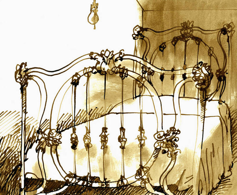 无人,家庭,横图,插画,室内,绘画,数码,科技,卧室,静物,阴影,艺术,网络,金属,高光,几何,计算机图形,古典,合成,图画,文化,画,一个,工艺品,品味,温暖,温馨,一家人,单个,颜料,金属板,美术,电脑合成图,数码合成图,和睦,高雅,合成图,漫画,铁艺,写实,具体,具象,美学,美术工艺,彩图,融洽,床架