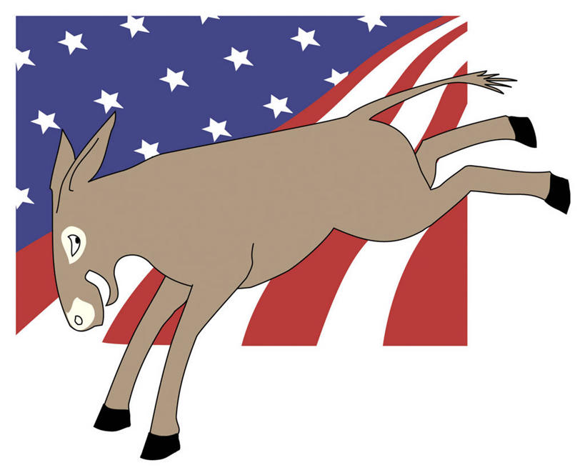 无人,横图,插画,白色背景,侧面,绘画,数码,科技,踢,阴影,条纹,艺术,网络,高光,几何,计算机图形,古典,合成,图画,文化,画,工艺品,品味,星形,家畜,美国国旗,幽默,美术,电脑合成图,数码合成图,高雅,合成图,政府,政治,漫画,美国文化,计算机制图,竞选,写实,具体,具象,美学,驴子,民主党,彩图
