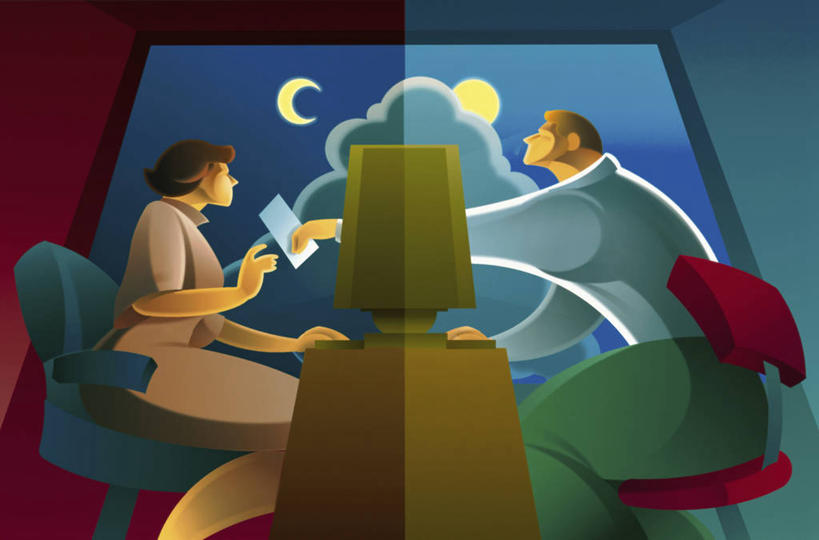 成年人,两个人,商务人士,商务男性,商务女性,坐,横图,插画,白天,夜晚,衬衫,商务,通讯,电脑,显示器,鼠标,键盘,互联网,技术,数码,科技,太阳,敲打,阴影,套装,网络,网,邮件,月亮,云,月光,高光,几何,计算机图形,合成,图画,输入,输入设备,通讯设备,画,天空,模型,打字,台式电脑,通信,点击,敲击,办公椅,明亮,电脑合成图,数码合成图,便利,企业,公司,合成图,通信设备,商务装,计算机设备,漫画,工薪阶层,输出设备,计算机制图,写实,具体,具象,皎洁,信函,想法,按键,男人,女人,白领,上班族,彩图,衬衣,给予,时区