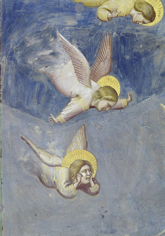 三个人,建筑师,画家,竖图,插画,室外,特写,白天,数码,科技,光晕,意大利,天使,阴影,网络,长袍,高光,几何,计算机图形,文艺复兴,合成,图画,托腮,飞,画,宗教,部分,电脑合成图,数码合成图,基督教,合成图,漫画,写实,具体,具象,悲哀,帕多瓦,美术工艺,乔托.迪.邦多纳,彩图