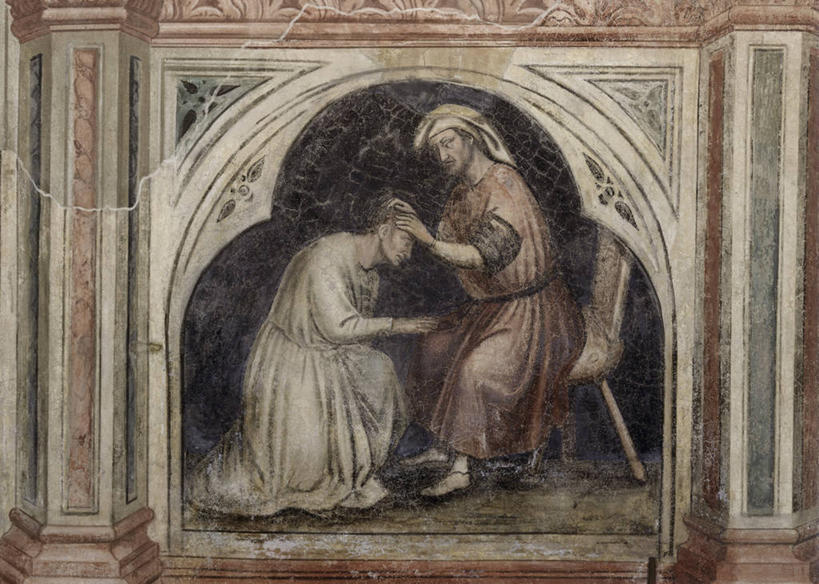 成年人,两个人,坐,横图,插画,室内,白天,数码,科技,椅子,阴影,网络,头饰,拱门,高光,几何,计算机图形,合成,图画,托腮,画,电脑合成图,数码合成图,合成图,漫画,写实,具体,具象,异性恋,美术工艺,男人,女人,跪着,彩图,宽恕,伴侣