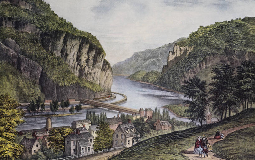 横图,俯视,插画,室外,白天,绘画,数码,科技,河流,山,阴影,艺术,网络,地形,乡村,悬崖,城镇,高光,几何,计算机图形,古典,合成,图画,文化,画,风景,工艺品,品味,美术,电脑合成图,数码合成图,高雅,合成图,渡轮,漫画,波托马克河,写实,具体,具象,美学,彩图,高角度拍摄