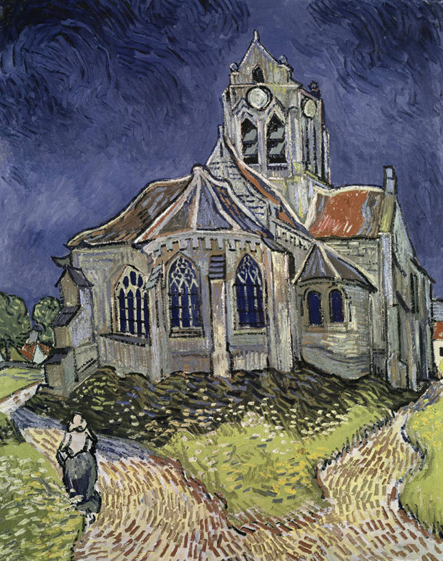 成年人,一个人,教堂,竖图,插画,室外,白天,数码,科技,建筑,法国,仅一个女性,阴影,网络,高光,几何,计算机图形,合成,图画,画,草,天空,宗教,电脑合成图,数码合成图,基督教,合成图,宗教建筑,漫画,法国文化,写实,具体,具象,梵高,彩图