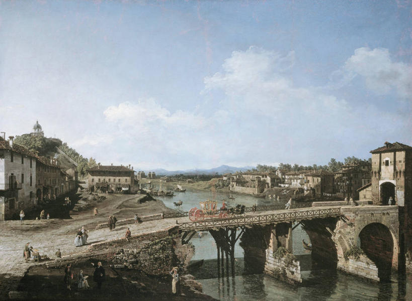 横图,插画,室外,白天,绘画,数码,科技,水,城市,油画,意大利,阴影,艺术,网络,桥,高光,几何,计算机图形,古典,联系,合成,图画,文化,废墟,拱桥,画,工艺品,品味,运输,美术,电脑合成图,数码合成图,高雅,合成图,漫画,巴洛克风格,18世纪,写实,具体,具象,美学,彩图,波河